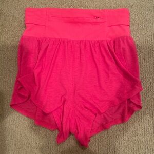 Vibrant Pink Athletic Shorts